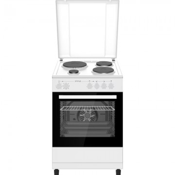 Omnys EH6807RW Κουζίνα Ηλεκτρική 80lt με Εμαγιέ Εστίες 60cm Omnys EH6807RW Κουζίνα Ηλεκτρική 80lt με Εμαγιέ Εστίες 60cm